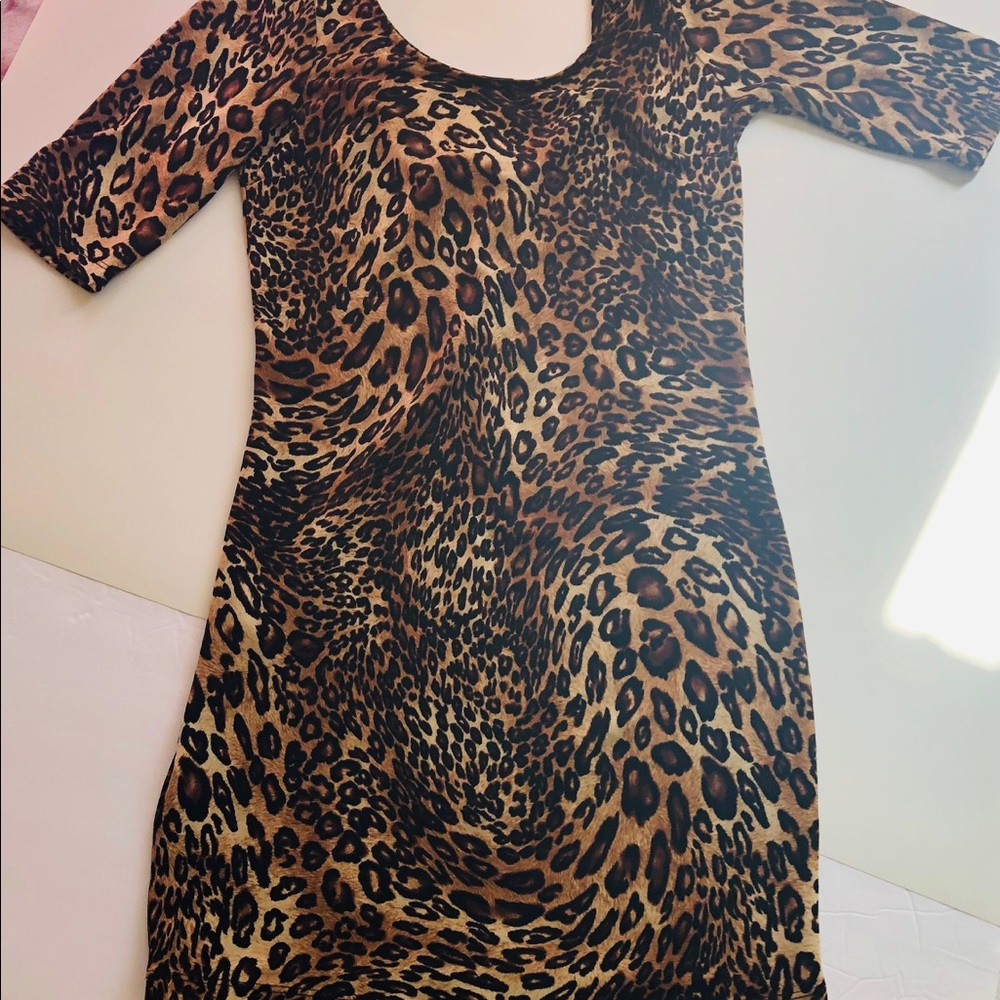 Leopard Print Dress